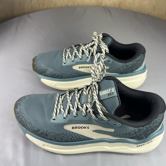 Brooks Ghost Max 2 Women's 10B Citadel Coconut Biscuit Running Shoes 1204201B466 - Picture 7 of 16